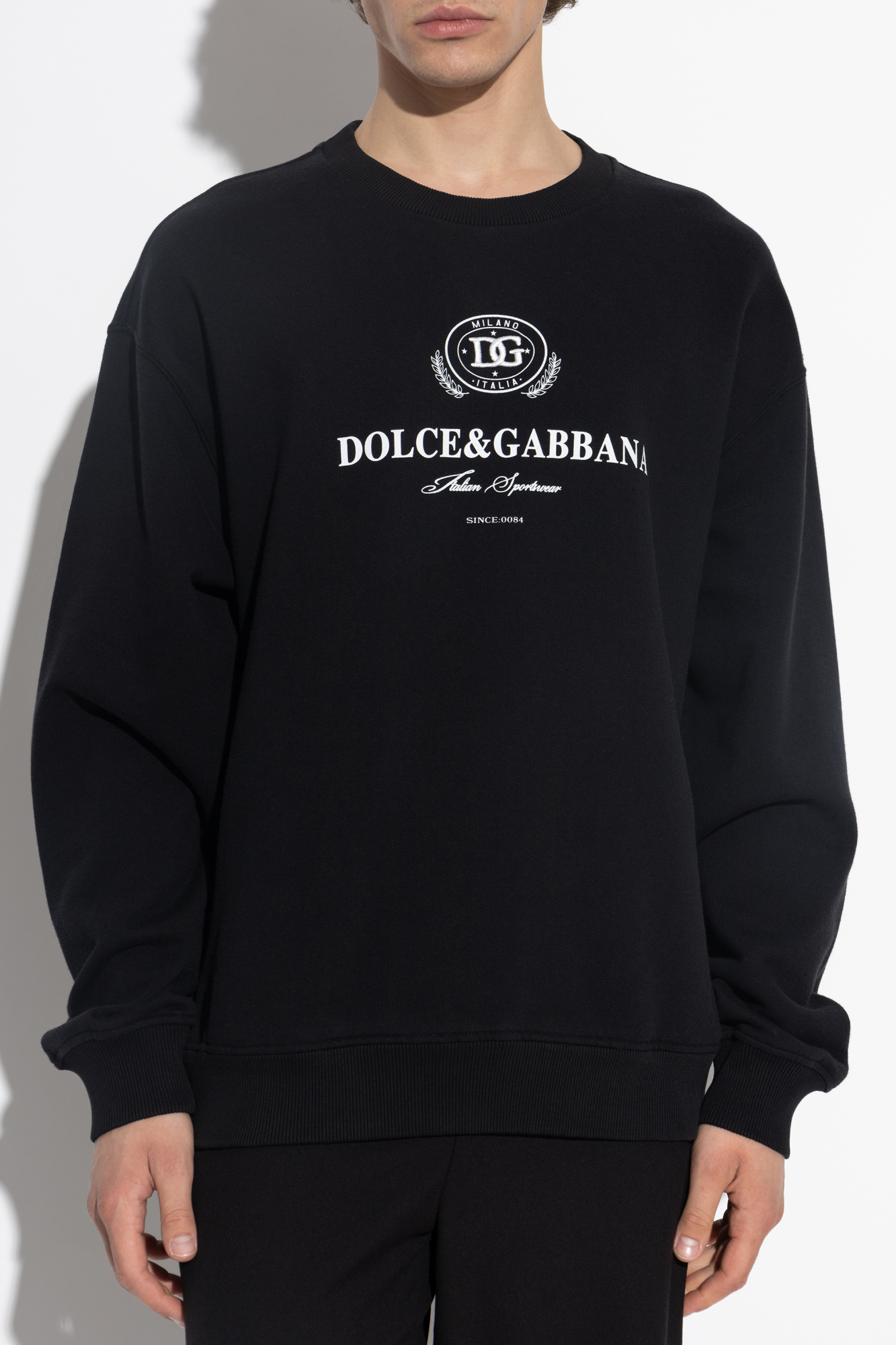 Dolce & Gabbana Sweatshirt with printed logo | Men's